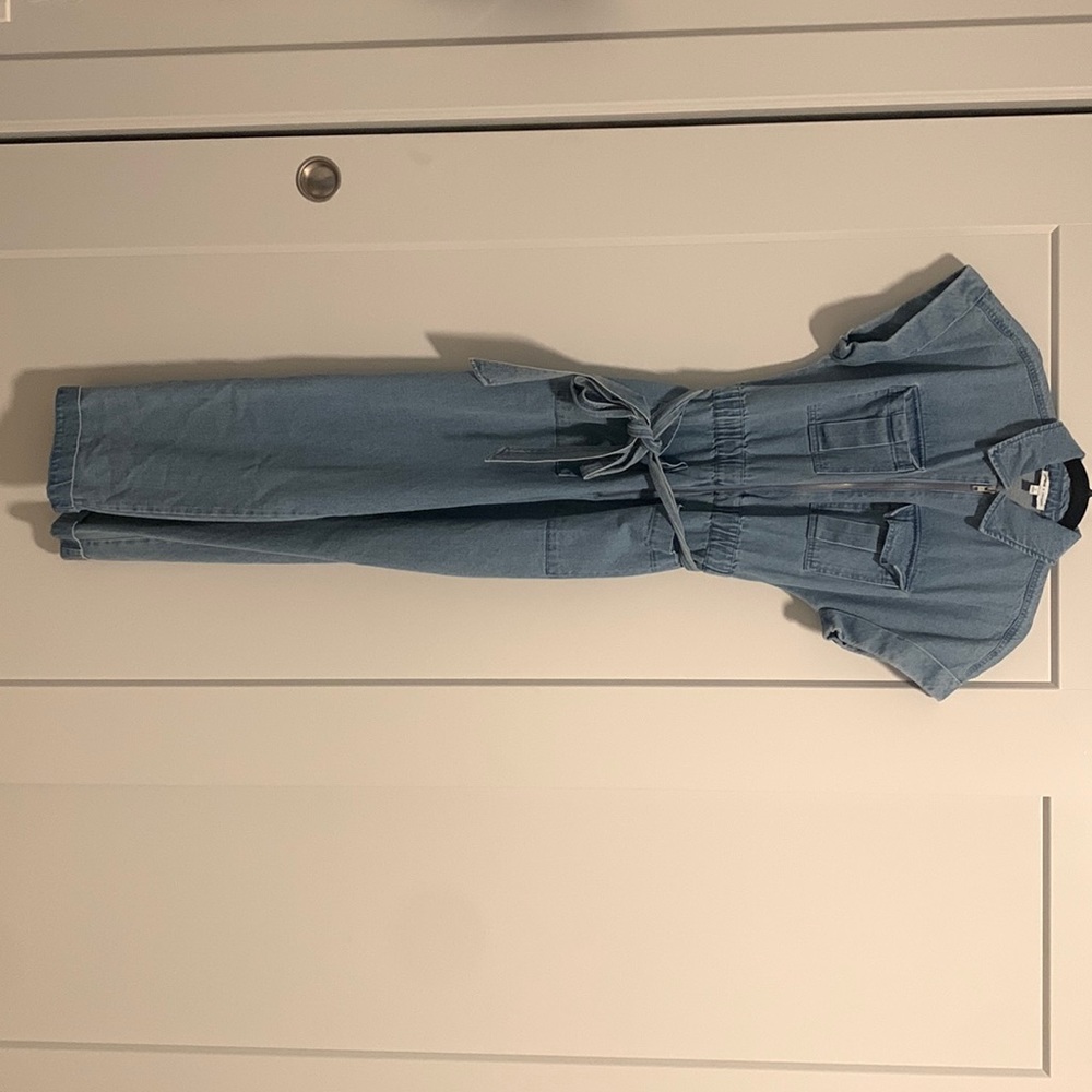 SS Denim Jumpsuit